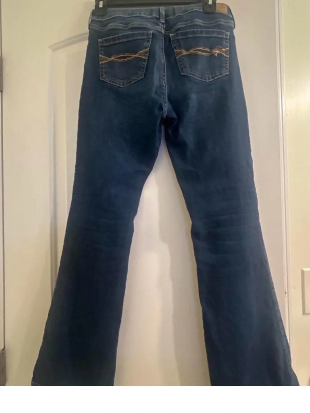 Abercrombie Big girls Dark 15/16 Blue Flared Jeans